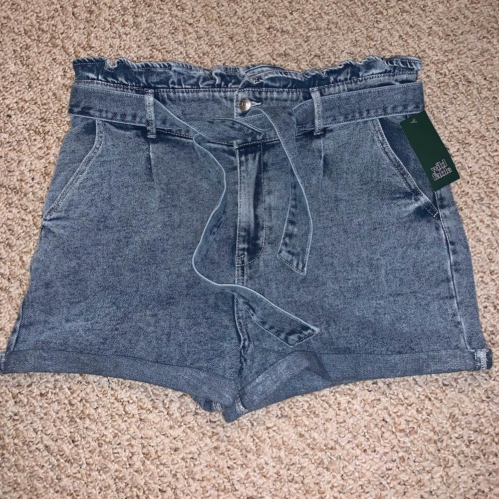 Paper bag shorts!